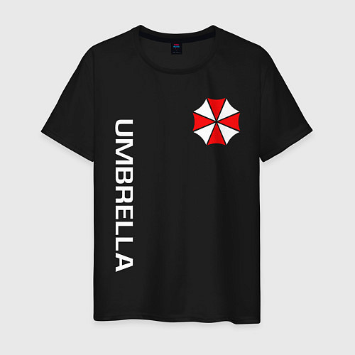 Мужская футболка UMBRELLA CORP / Черный – фото 1