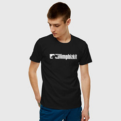 Футболка хлопковая мужская LIMP BIZKIT, цвет: черный — фото 2