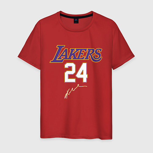 Мужская футболка LA LAKERS / Красный – фото 1