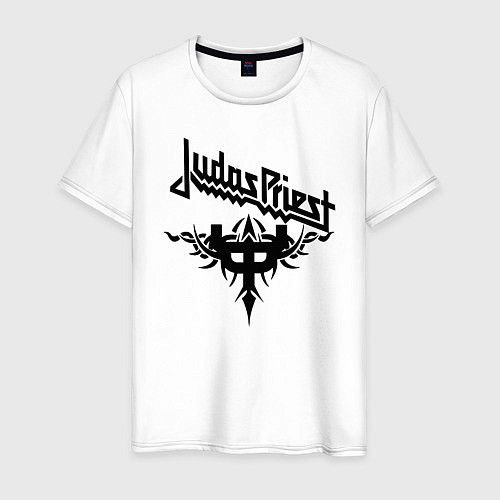 Мужская футболка Judas priest / Белый – фото 1