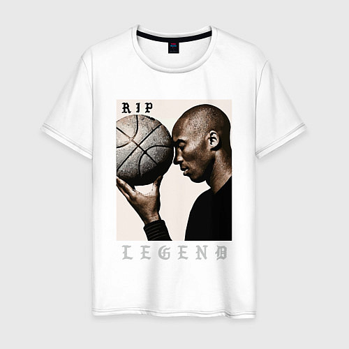 Мужская футболка Kobe - RIP Legend / Белый – фото 1