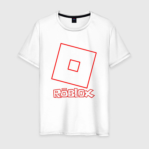 Мужская футболка ROBLOX / Белый – фото 1