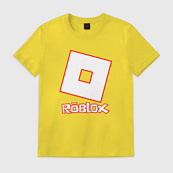 Футболка хлопковая мужская ROBLOX, цвет: желтый