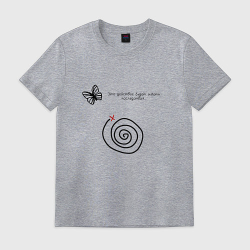 Мужская футболка Life is strange 2 / Меланж – фото 1