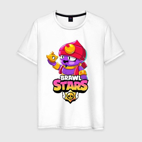 Мужская футболка BRAWL STARS GENE / Белый – фото 1