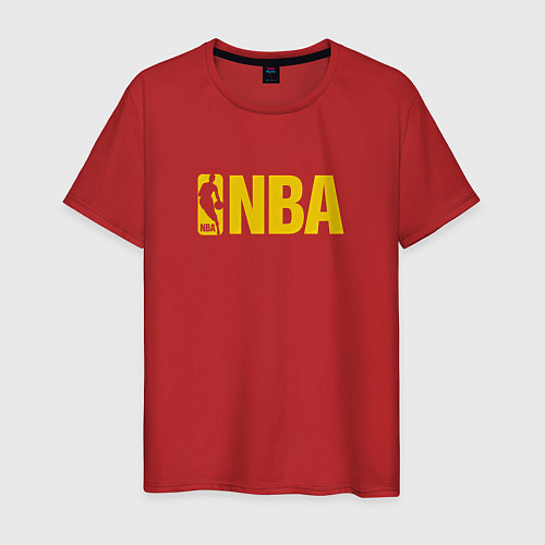 Мужская футболка NBA GOLD / Красный – фото 1
