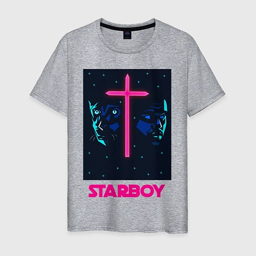 Мужская футболка STARBOY / Меланж – фото 1