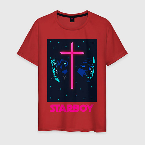 Мужская футболка STARBOY / Красный – фото 1