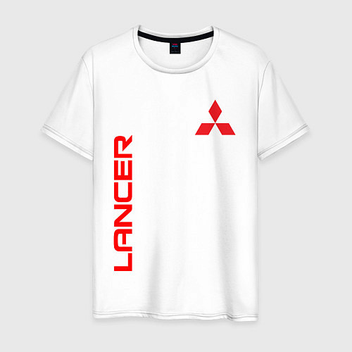 Мужская футболка LANCER / Белый – фото 1