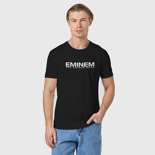 Мужская футболка EMINEM / Черный – фото 3