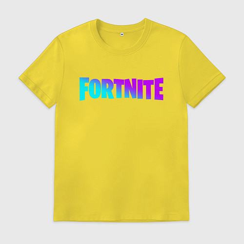 Мужская футболка FORTNITE 2 / Желтый – фото 1
