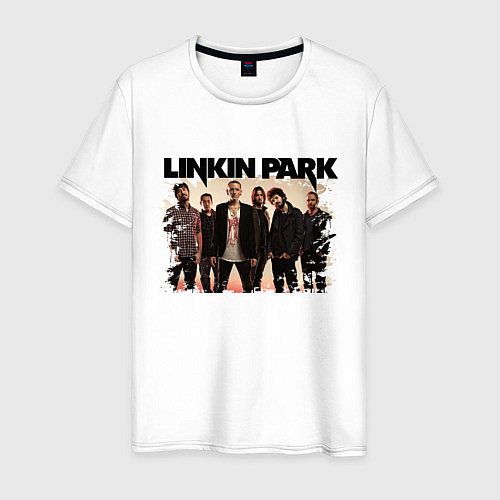 Мужская футболка LINKIN PARK / Белый – фото 1