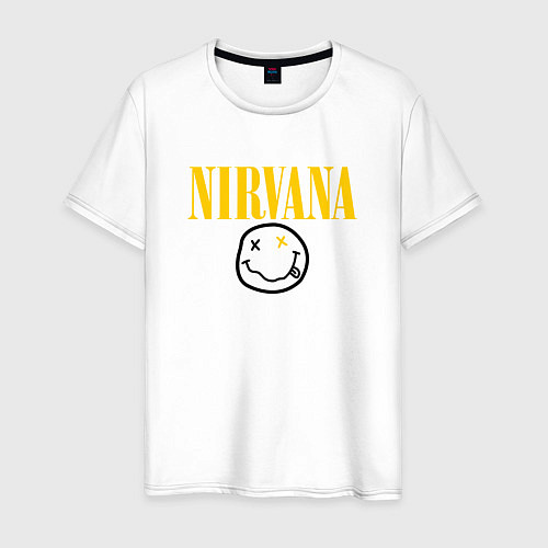Мужская футболка NIRVANA / Белый – фото 1