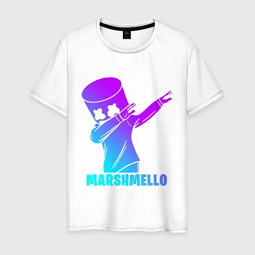 Мужская футболка MARSHMELLO / Белый – фото 1