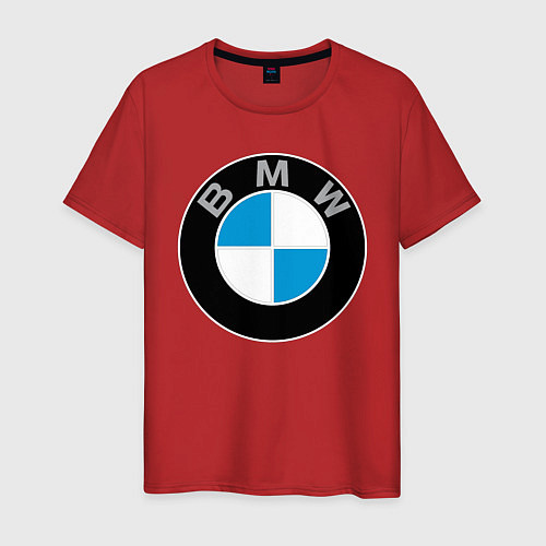 Мужская футболка BMW / Красный – фото 1