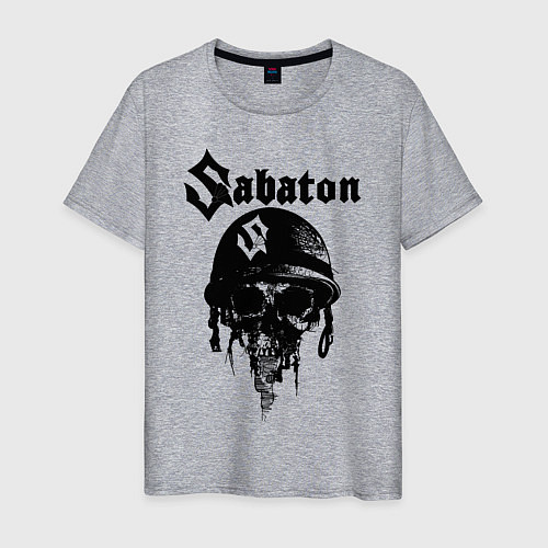 Мужская футболка Sabaton / Меланж – фото 1