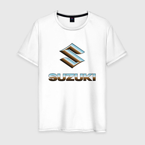 Мужская футболка Suzuki / Белый – фото 1