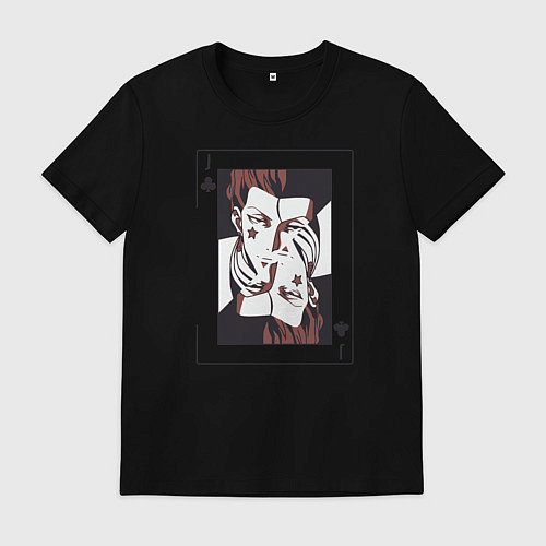 Мужская футболка Хисока Охотник х Охотник Joker / Черный – фото 1