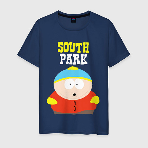 Мужская футболка SOUTH PARK / Тёмно-синий – фото 1