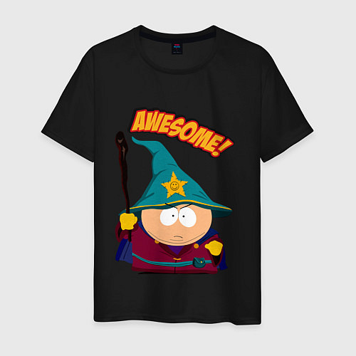 Мужская футболка CARTMAN / Черный – фото 1