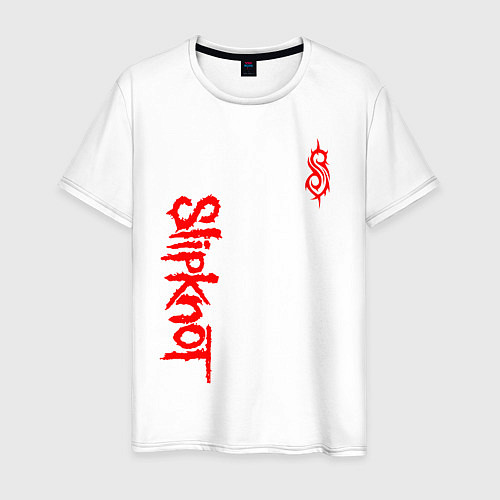 Мужская футболка SLIPKNOT / Белый – фото 1