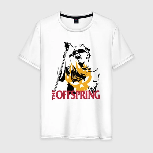 Мужская футболка The Offspring / Белый – фото 1