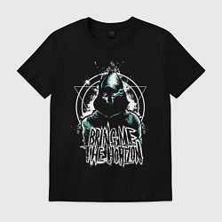 Футболка хлопковая мужская Bring Me The Horizon, цвет: черный