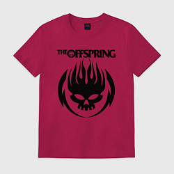 Футболка хлопковая мужская THE OFFSPRING, цвет: маджента