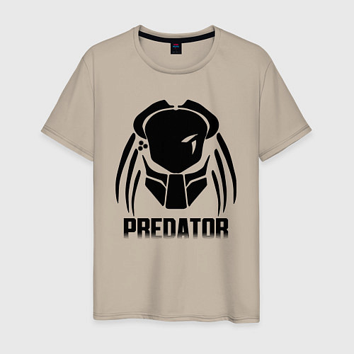 Мужская футболка PREDATOR / Миндальный – фото 1