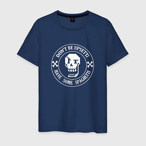 Мужская футболка UNDERTALE / Тёмно-синий – фото 1