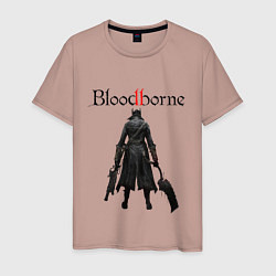 Футболка хлопковая мужская Bloodborne, цвет: пыльно-розовый