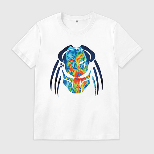 Мужская футболка PREDATOR / Белый – фото 1