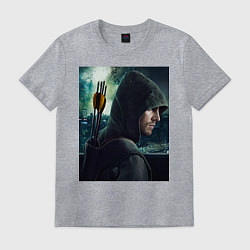 Футболка хлопковая мужская Arrow, цвет: меланж