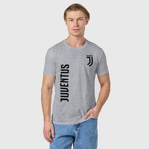 Мужская футболка JUVENTUS / Меланж – фото 3