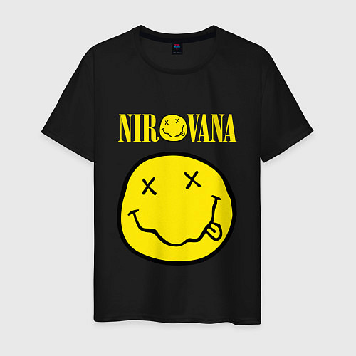 Мужская футболка NIRVANA / Черный – фото 1