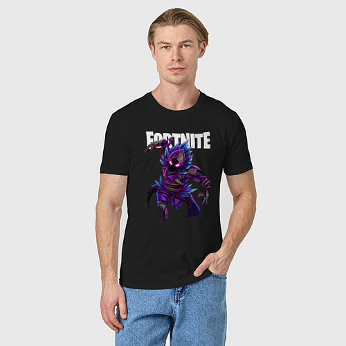 Мужская футболка FORTNITE RAVEN / Черный – фото 3