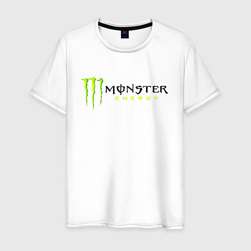 Мужская футболка MONSTER ENERGY / Белый – фото 1