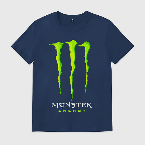 Мужская футболка MONSTER ENERGY / Тёмно-синий – фото 1