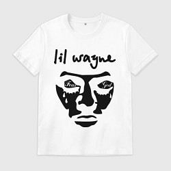 Футболка хлопковая мужская Lil Wayne: Fear & God, цвет: белый