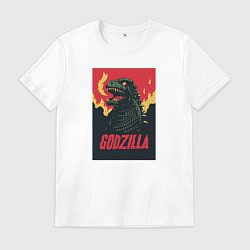 Мужская футболка Godzilla