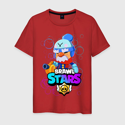 Мужская футболка BRAWL STARS GALE / Красный – фото 1