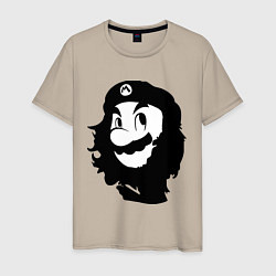 Футболка хлопковая мужская Che Mario, цвет: миндальный