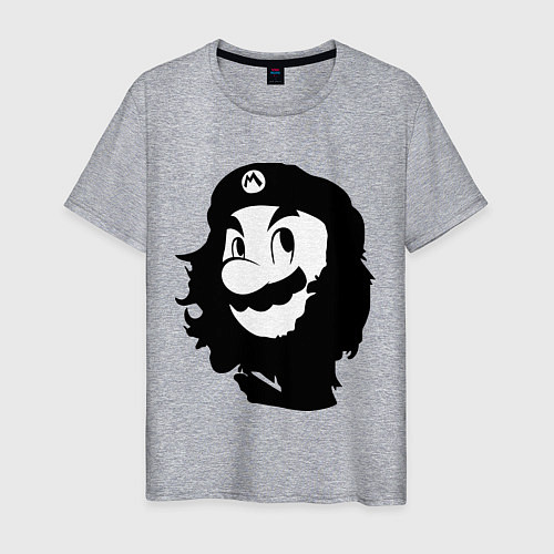Мужская футболка Che Mario / Меланж – фото 1