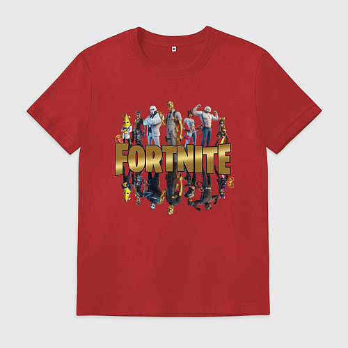 Мужская футболка Fortnite Chapter 2 / Красный – фото 1