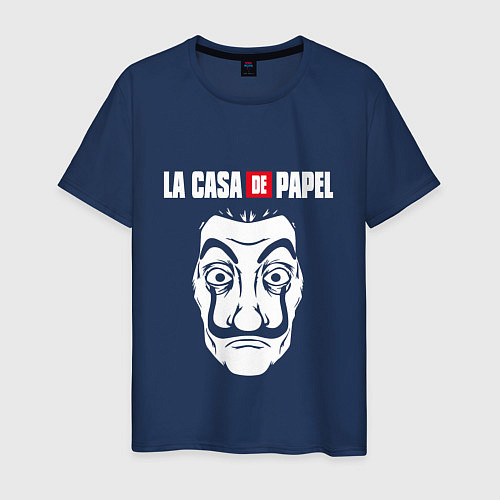 Мужская футболка La Casa de Papel Z / Тёмно-синий – фото 1