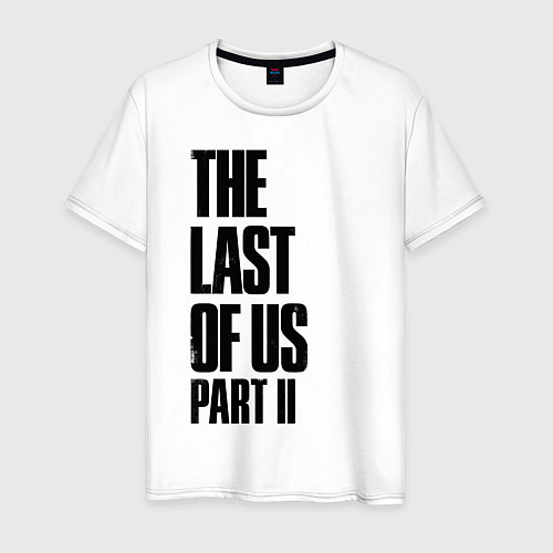 Мужская футболка The Last Of Us PART 2 / Белый – фото 1