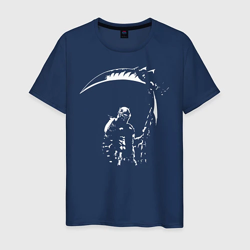 Мужская футболка Ад Данте / Тёмно-синий – фото 1