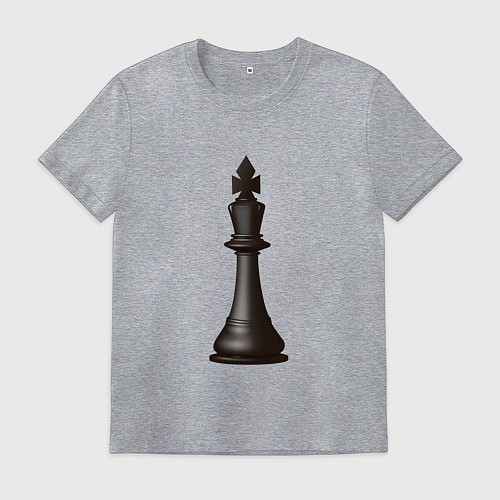 Мужская футболка Король / Меланж – фото 1