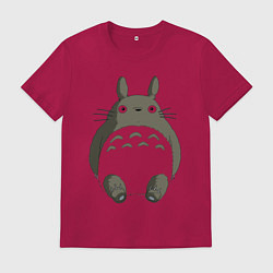 Мужская футболка Тоторо с прозрачным пузиком