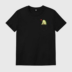 Мужская футболка Авокадо в кармане